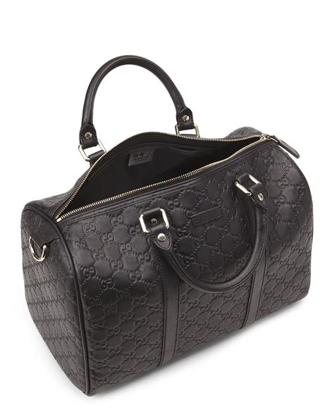 gucci joy boston bag size|gucci boston bag guccissima.